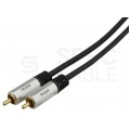AUDA Optimum Kabel Coaxial Audio 1x RCA (wtyk / wtyk) 5m