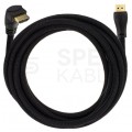 AUDA Optimum Kabel HDMI 1.4 High Speed Full HD 4K@24 kątowy 270° 2m