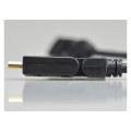 AUDA Optimum Kabel HDMI 1.4 High Speed Full HD 4K@24 kątowy regulowany 180° 1,5m