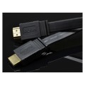 AUDA Optimum Kabel HDMI 1.4 High Speed Full HD 4K@24 płaski 3m