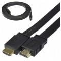 AUDA Optimum Kabel HDMI 1.4 High Speed Full HD 4K@24 płaski 5m