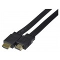 AUDA Optimum Kabel HDMI 1.4 High Speed Full HD 4K@24 płaski 5m