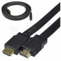 AUDA Optimum Kabel HDMI 1.4 High Speed Full HD 4K@24 płaski 7,5m