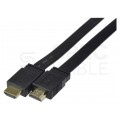 AUDA Optimum Kabel HDMI 1.4 High Speed Full HD 4K@24 płaski 7,5m