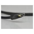 AUDA Optimum Kabel HDMI 1.4 High Speed Full HD 4K@24 z wtykiem kątowym płaskim 1m
