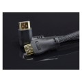 AUDA Optimum Kabel HDMI 1.4 High Speed Full HD 4K@24 z wtykiem kątowym płaskim 5m