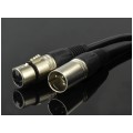 AUDA Optimum Kabel mikrofonowy przedłużacz XLR (wtyk / gniazdo) Cannon 10m