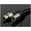 AUDA Optimum Kabel mikrofonowy przedłużacz XLR (wtyk / gniazdo) Cannon 20m