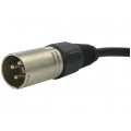 AUDA Optimum Kabel mikrofonowy przedłużacz XLR (wtyk / gniazdo) Cannon 2m