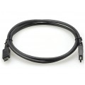 AUDA Optimum Kabel USB 3.1 typ-C (wtyk / wtyk) Quick Charge 1.0 czarny 1m