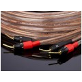 AUDA Premium Bass Komplet 2x Kabel głośnikowy 2x1,5mm2 OFC wtyki szpilkowe 3m