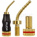 AUDA Premium Bass Komplet 2x Kabel głośnikowy 2x2,5mm2 OFC wtyki szpilkowe 3m