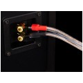 AUDA Premium Bass Komplet 2x Kabel głośnikowy 2x2,5mm2 OFC wtyki szpilkowe 3m