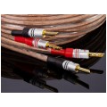 AUDA Premium Bass Komplet 2x Kabel głośnikowy 2x4mm2 OFC wtyki bananowe 3m