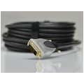 AUDA Prestige Kabel DVI-D Single Link / HDMI 1.4 FHD@60 (wtyk / wtyk) 30m