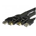AUDA Prestige Kabel HDMI 1.4a Premium High Speed Full HD 4K@24 60m ze wzmacniaczem USB
