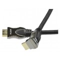 AUDA Prestige Kabel HDMI 2.0 4K Premium High Speed Ultra HD 4K@60 kątowy 270° 2m