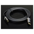 AUDA Prestige Kabel HDMI 2.0 4K Premium High Speed Ultra HD 4K@60 płaski 7,5m