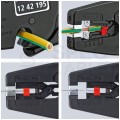 Automatyczny ściągacz izolacji uniwersalny 0,03-10,0mm2 do kabli okrągłych MultiStrip10 KNIPEX 12 42 195