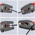 Automatyczny ściągacz izolacji uniwersalny 0,03-10,0mm2 do kabli okrągłych MultiStrip10 KNIPEX 12 42 195