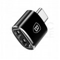 BASEUS Adapter OTG Przejściówka USB 2.0 A / typ-C (gniazdo / wtyk) 2.4A