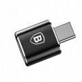 BASEUS Adapter OTG Przejściówka USB 2.0 A / typ-C (gniazdo / wtyk) 2.4A
