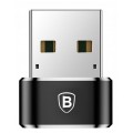 BASEUS Adapter OTG Przejściówka USB 2.0 A / typ-C (wtyk / gniazdo) 3A