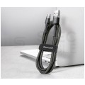BASEUS Kabel USB 2.0 A / micro-B (wtyk / wtyk dwustronny) Quick Charge 3.0 czarny 0,5m