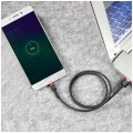 BASEUS Kabel USB 2.0 A / micro-B (wtyk / wtyk dwustronny) Quick Charge 3.0 czarny 2m