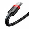 BASEUS Kabel USB 2.0 A / micro-B (wtyk / wtyk dwustronny) Quick Charge 3.0 czarny 2m