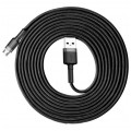 BASEUS Kabel USB 2.0 A / micro-B (wtyk / wtyk dwustronny) Quick Charge 3.0 czarny 3m