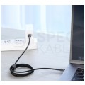 BASEUS Kabel USB 2.0 typ-C (wtyk / wtyk) Quick Charge 3.0 Power Delivery 2.0 (3A 60W) 1m
