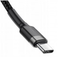 BASEUS Kabel USB 2.0 typ-C (wtyk / wtyk) Quick Charge 3.0 Power Delivery 2.0 (3A 60W) 1m