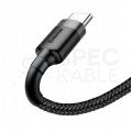 BASEUS Kabel USB 3.0 typ-C / A (wtyk / wtyk) Quick Charge 3.0 czarny 1m