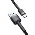 BASEUS Kabel USB 3.0 typ-C / A (wtyk / wtyk) Quick Charge 3.0 czarny 2m