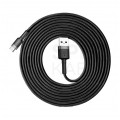 BASEUS Kabel USB 3.0 typ-C / A (wtyk / wtyk) Quick Charge 3.0 czarny 3m