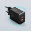 BASEUS Ładowarka sieciowa 1x USB typ-C Quick Charge 3.0 + 1x USB typ-C Power Delivery 3.0 [20W]