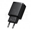 BASEUS Ładowarka sieciowa 1x USB typ-C Quick Charge 3.0 + 1x USB typ-C Power Delivery 3.0 [20W]