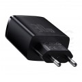 BASEUS Ładowarka sieciowa 2x USB (1x5V / 3A, 1x9V / 2A) Quick Charge 3.0, 1x USB-C PD 3.0 iQ Smart Charging 30W