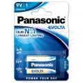Bateria alkaliczna 6LR61 9V Panasonic Evolta BLISTER 1szt.