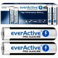 Bateria alkaliczna LR03 AAA 1,5V everActive Pro Alkaline KARTON 40szt.