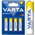 Bateria alkaliczna LR03 AAA 1,5V VARTA Energy BLISTER 4szt.