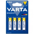 Bateria alkaliczna LR03 AAA 1,5V VARTA Energy BLISTER 4szt.