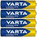 Bateria alkaliczna LR03 AAA 1,5V VARTA Longlife Power BLISTER 24szt.