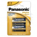 Bateria alkaliczna LR14 C 1,5V Panasonic Alkaline BLISTER 2szt.