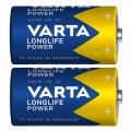 Bateria alkaliczna LR14 C 1,5V VARTA Longlife Power BLISTER 2szt.