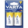 Bateria alkaliczna LR20 D 1,5V VARTA Energy BLISTER 2szt.