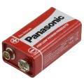 Bateria cynkowo-węglowa 6F22 9V Panasonic BLISTER 1szt.