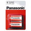 Bateria cynkowo-węglowa R14 C 1,5V Panasonic BLISTER 2szt.
