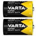 Bateria cynkowo-węglowa R14 C 1,5V VARTA Super Heavy Duty BLISTER 2szt.